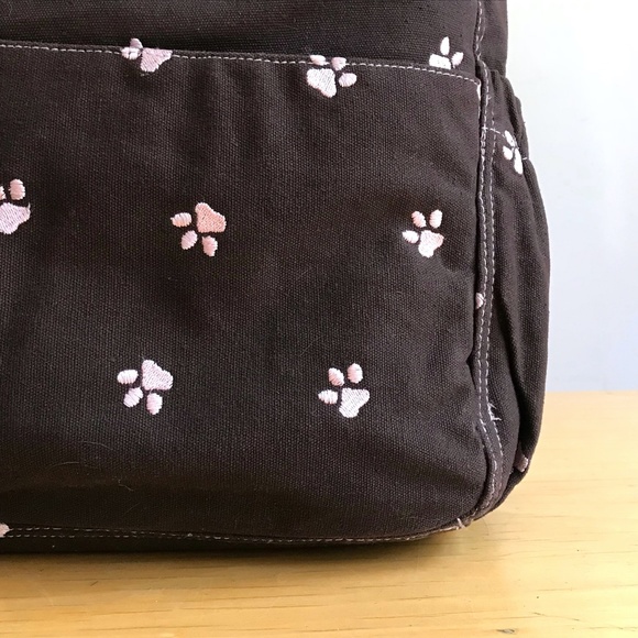 Brody Bags Brown & Pink Small Pet Carrier Bag - Picture 3 of 7